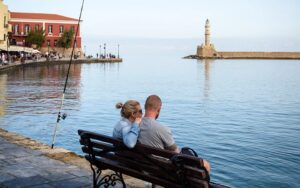Chania, Crete. The old harbor