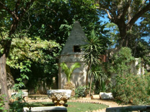 Chania (Hania) in Crete. The garden of the old museum