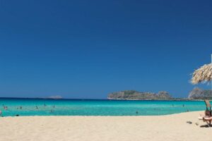 Plage de Elafonissos en Crète