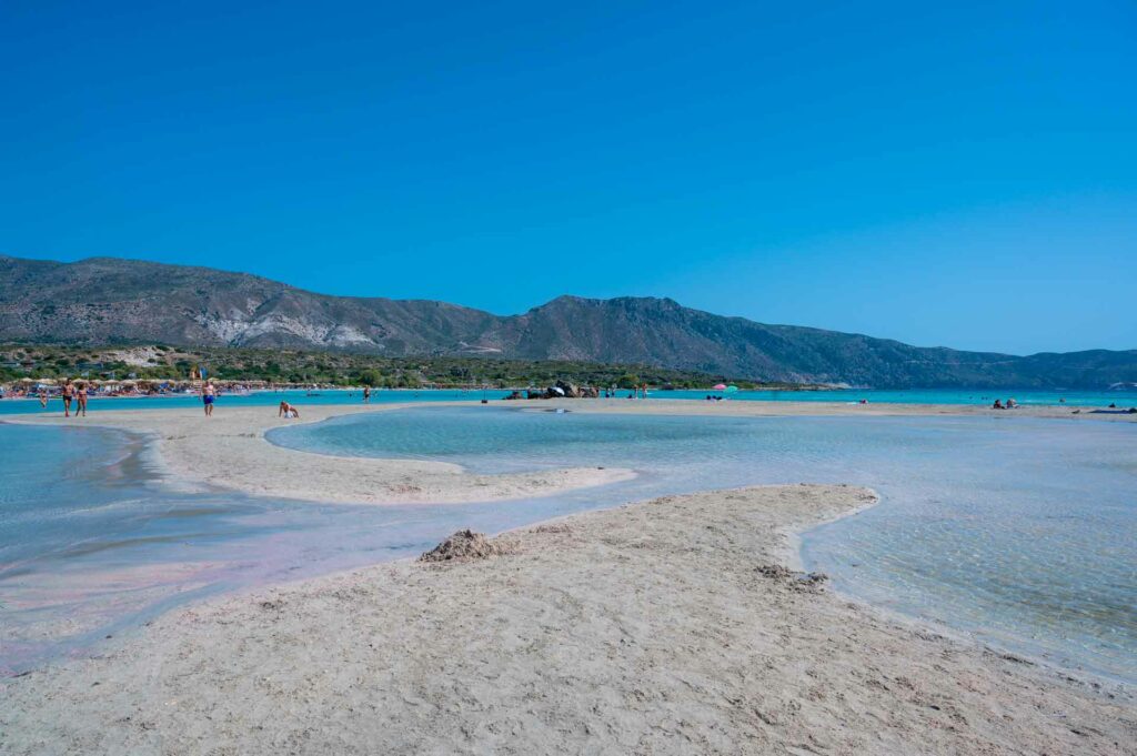 Elafonissos Beach in Crete