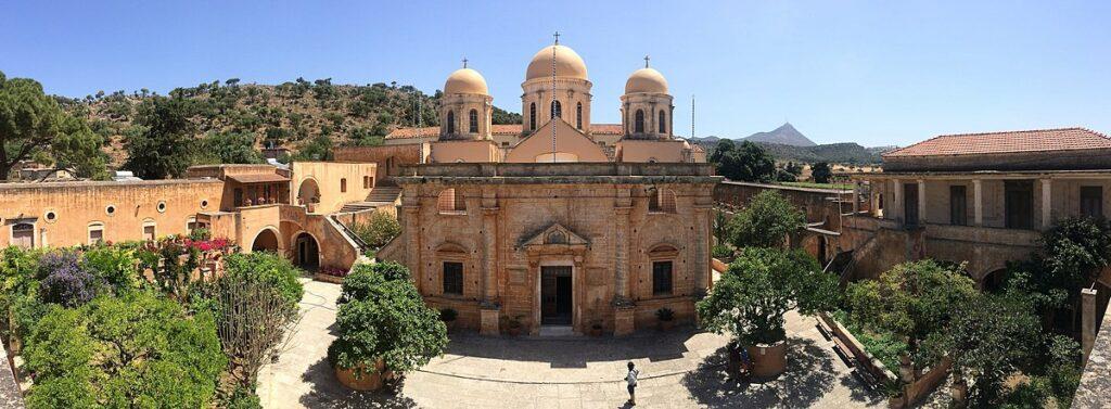 Monastère de Agia Triada à Akrotiri en Crète