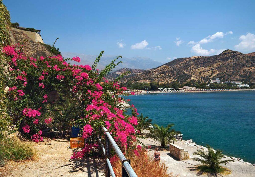 Agia Galini, sud de Rethymnon, en Crète