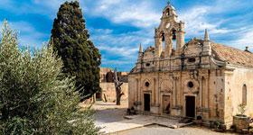 Monastere Arkadi, en Crète