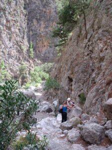 Gorges de Agia Irini, à l'ouest de Crète