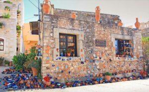 Pottery village in Margarites, Crete