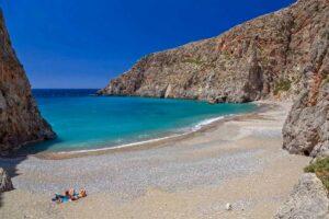 Plage de Agiofarago, sud de la Crète