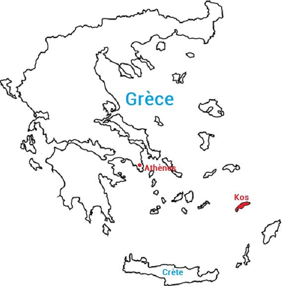 Île de Kos en Grèce