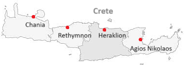 Χάρτης της Κρήτης